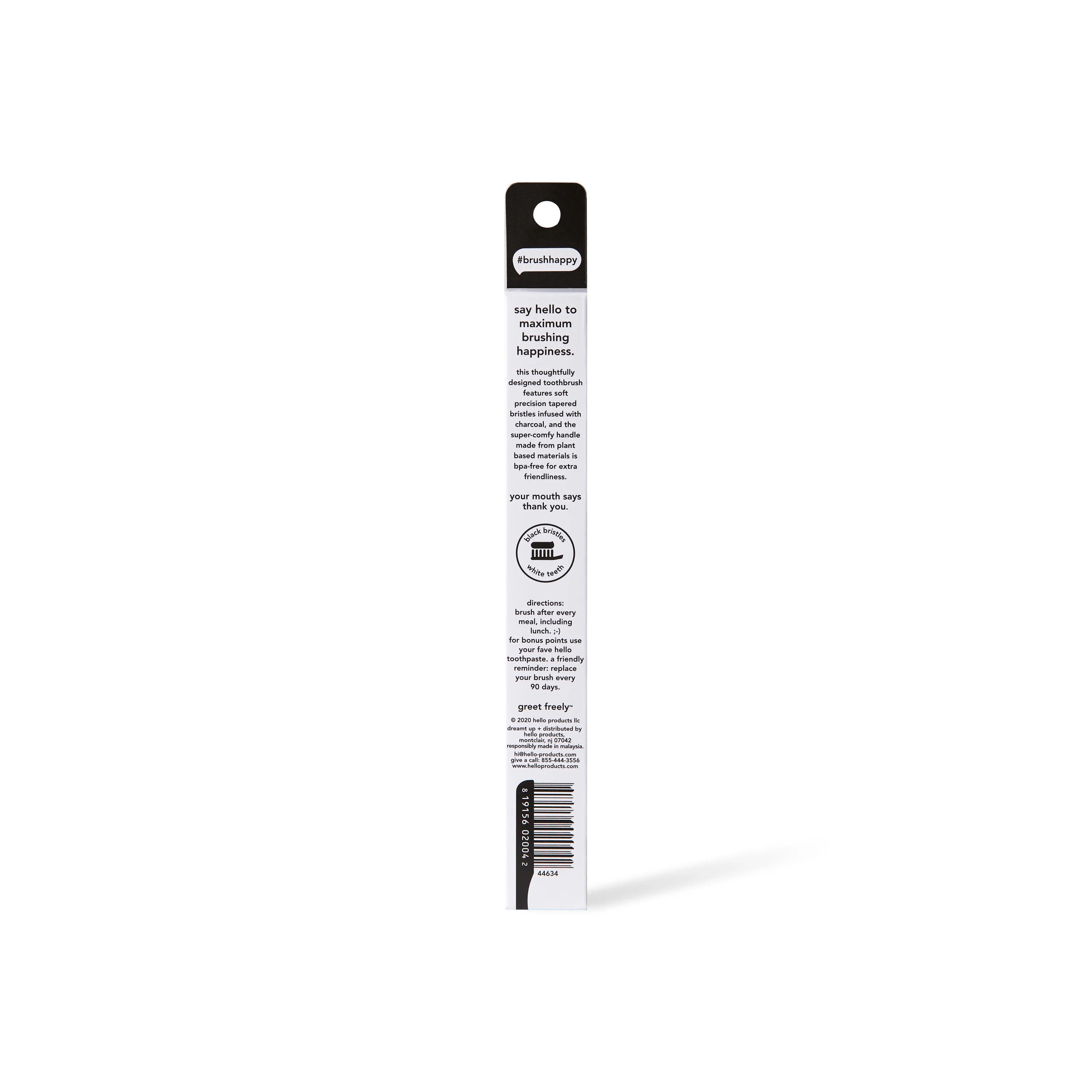 hello classic toothbrush in black - Image 6