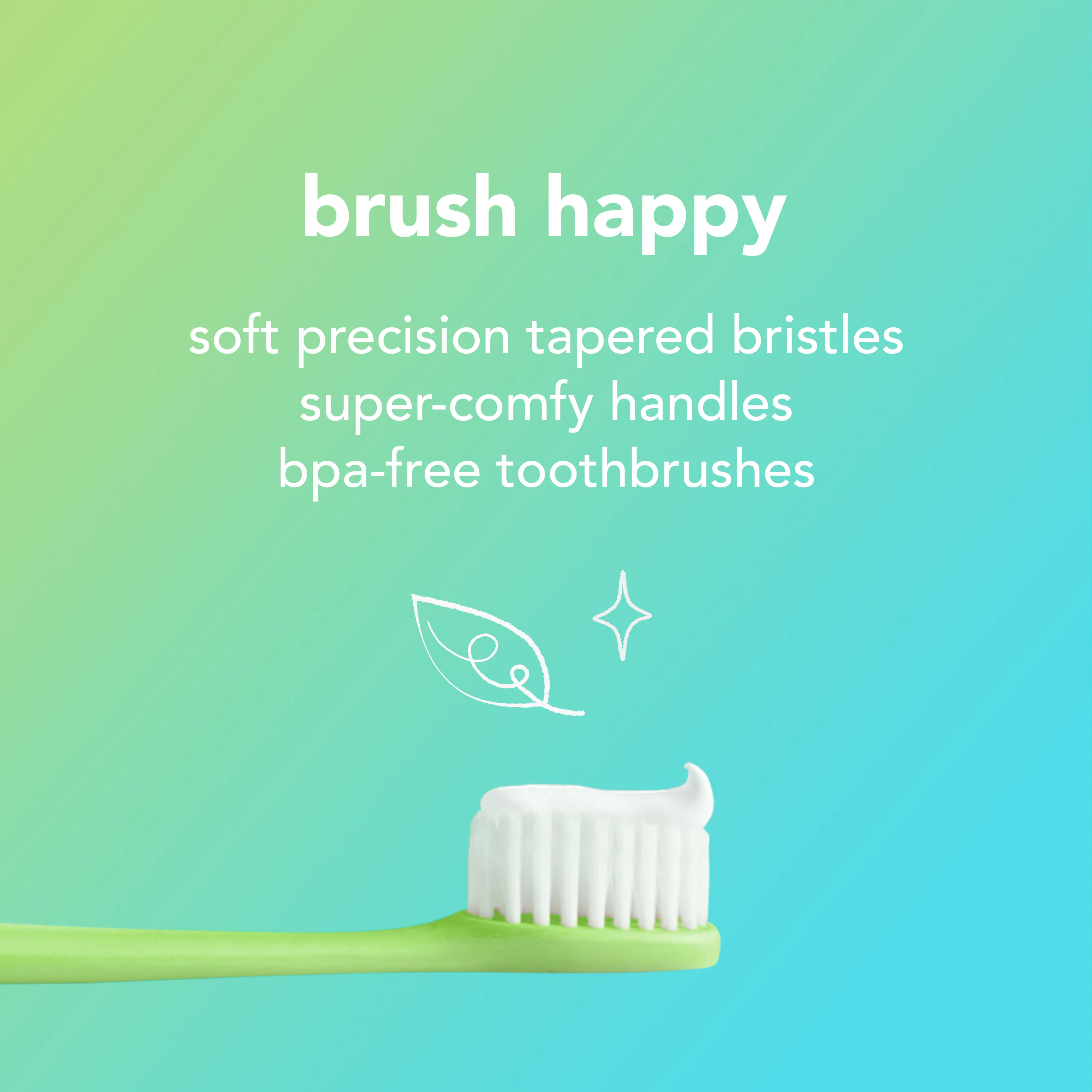 hello colorful soft toothbrush twin pack - Image 4