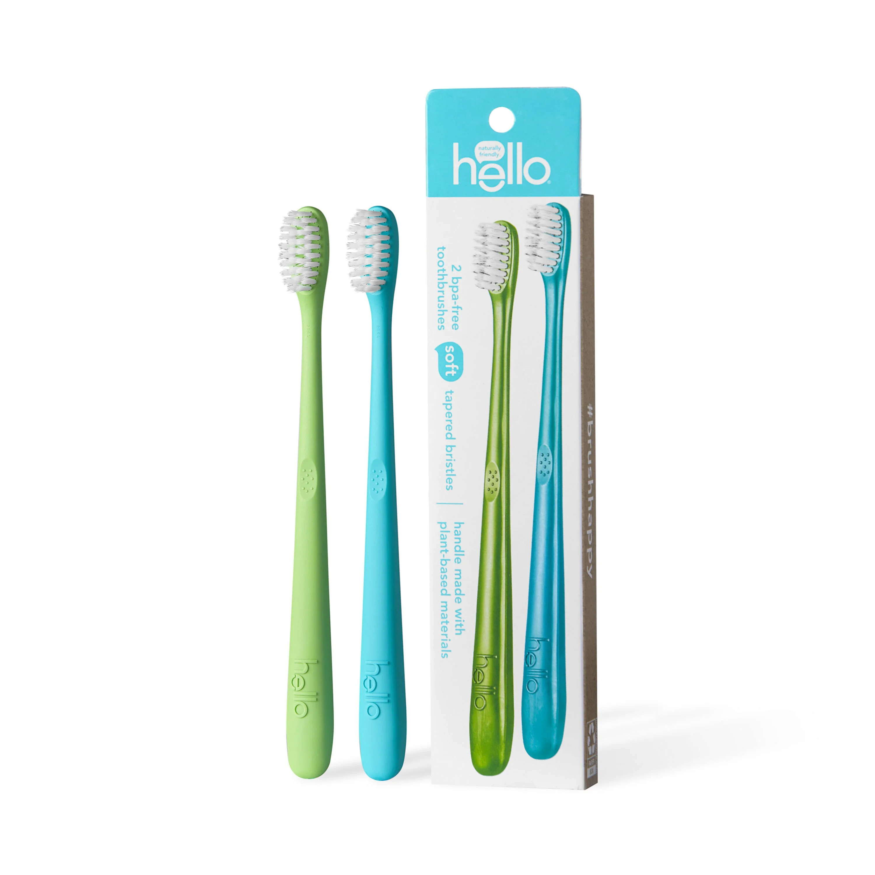 hello colorful soft toothbrush twin pack - Image 5