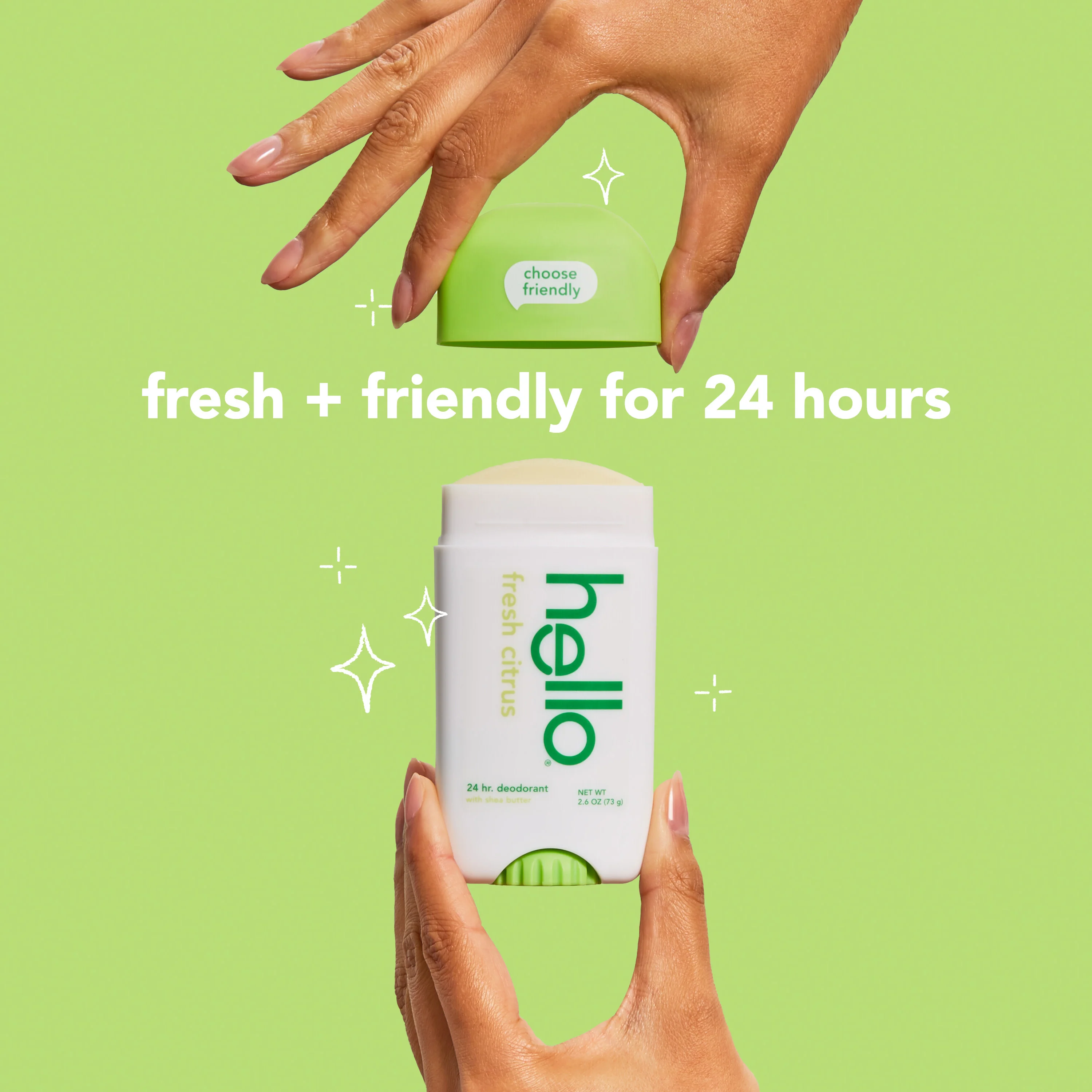 hello fresh citrus aluminum free deodorant with shea butter - Image 4
