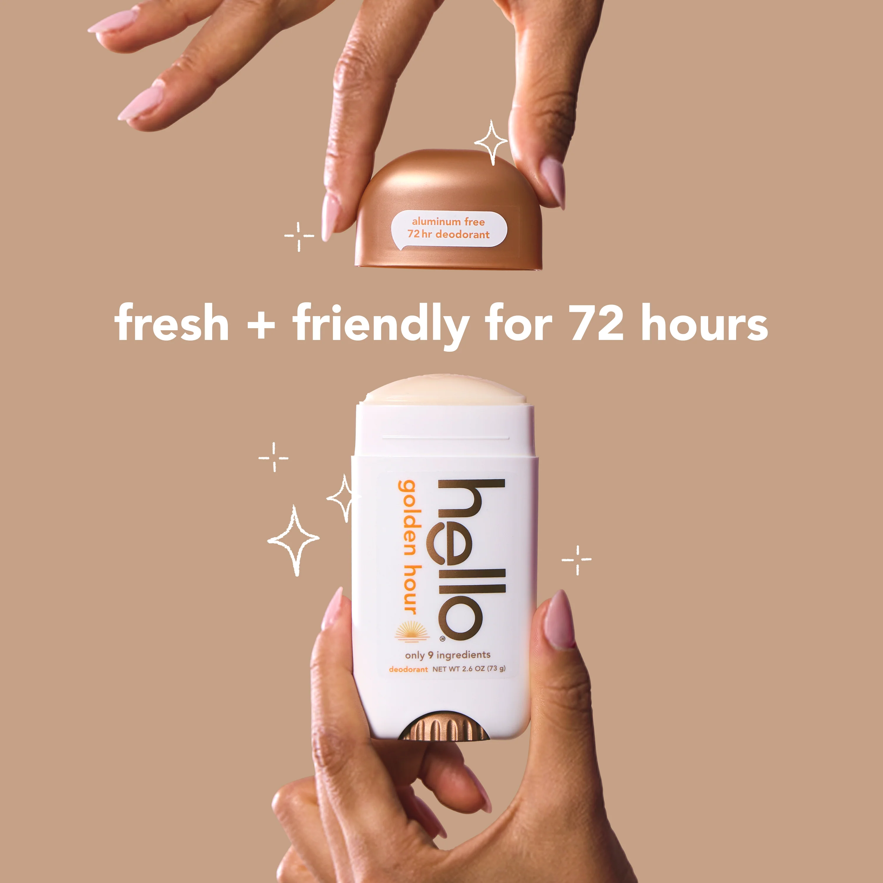 hello golden hour aluminum free deodorant with shea butter - Image 4