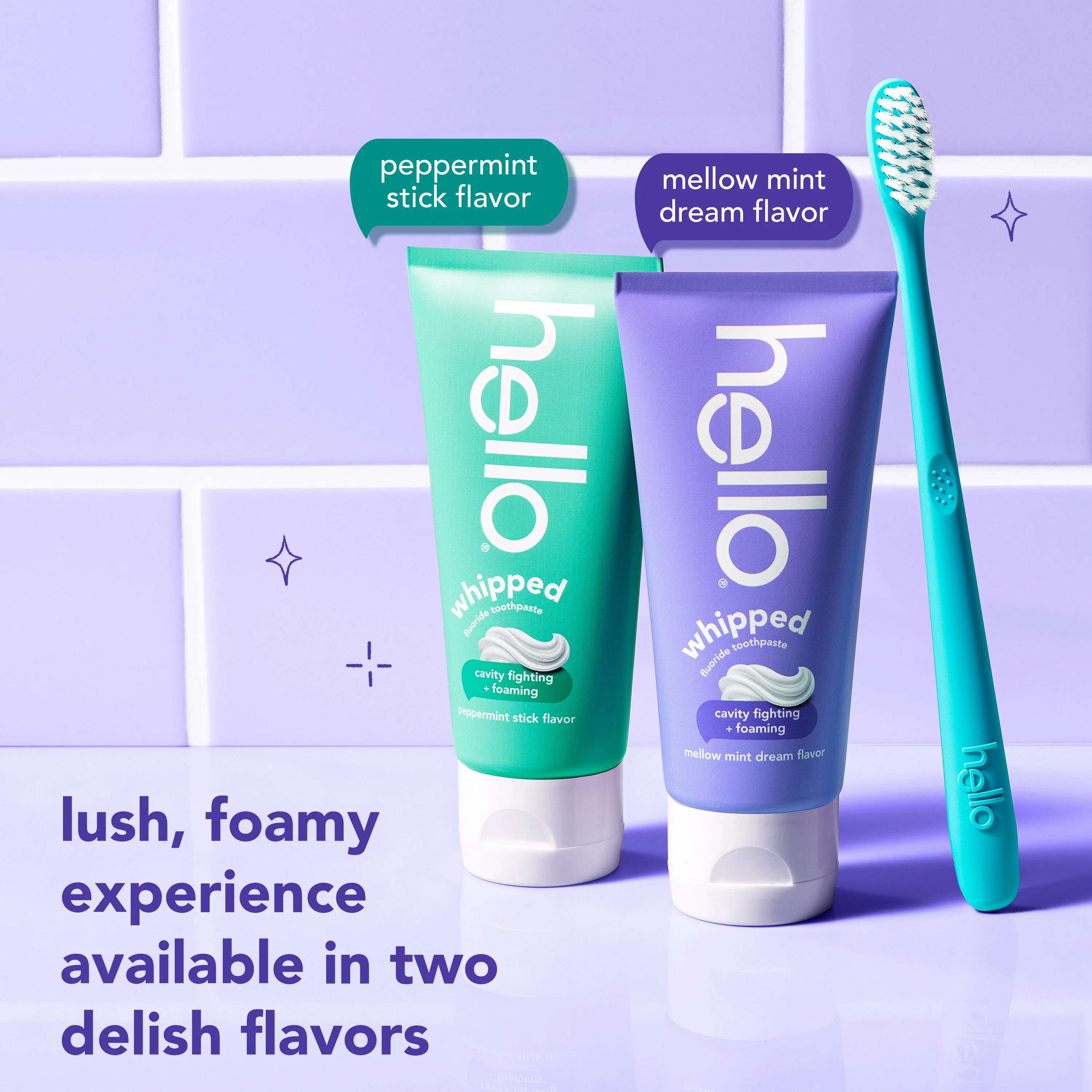 hello whipped peppermint stick fluoride toothpaste - Image 6