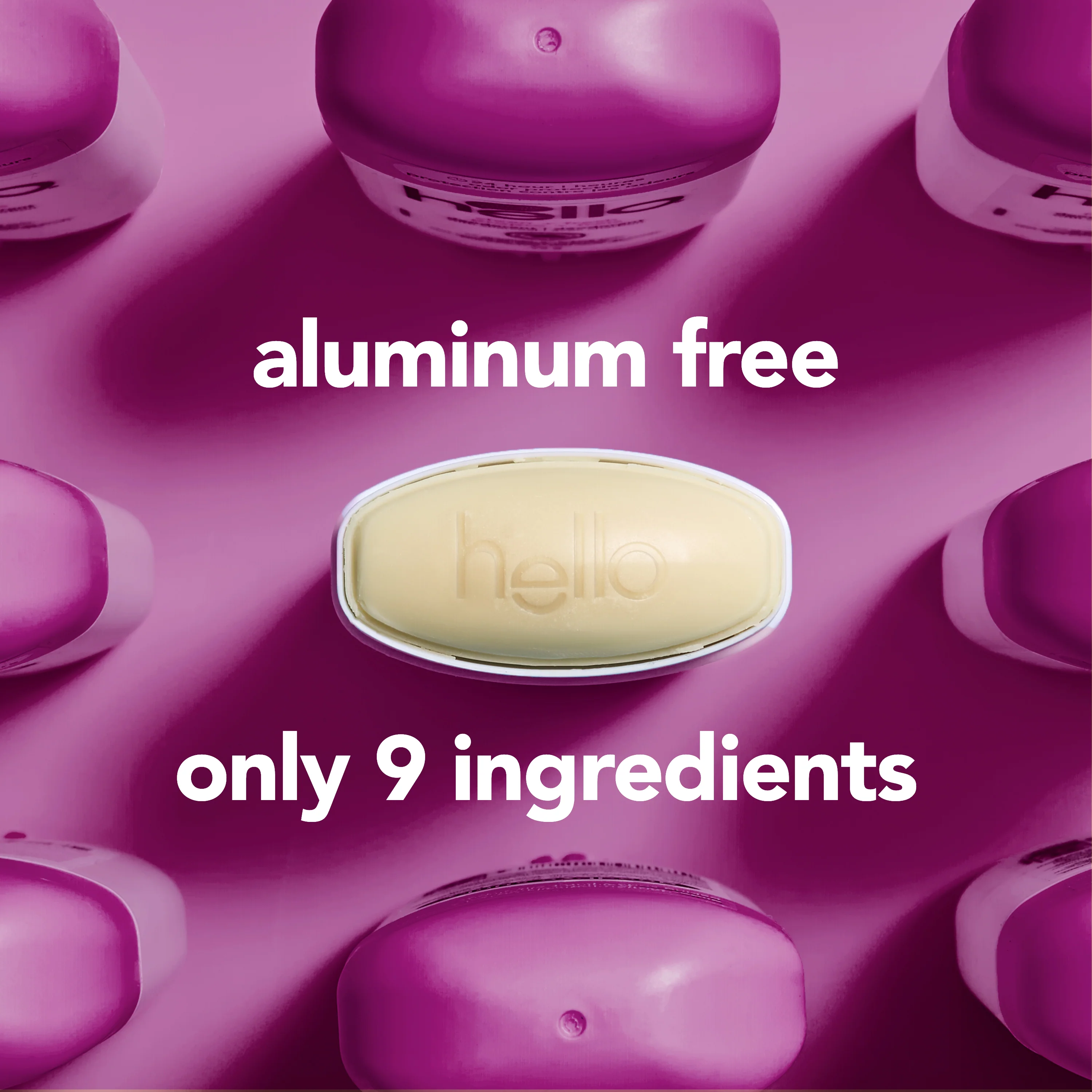 hello wild berry aluminum free deodorant with shea butter - Image 3