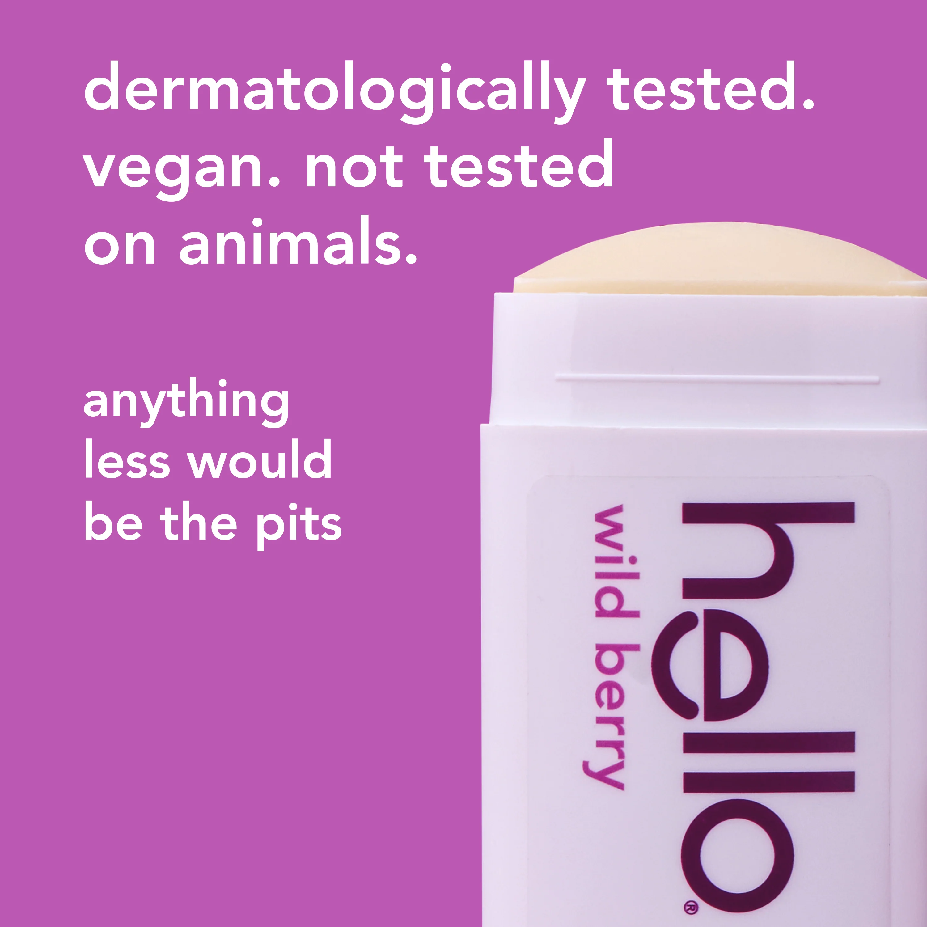 hello wild berry aluminum free deodorant with shea butter - Image 5