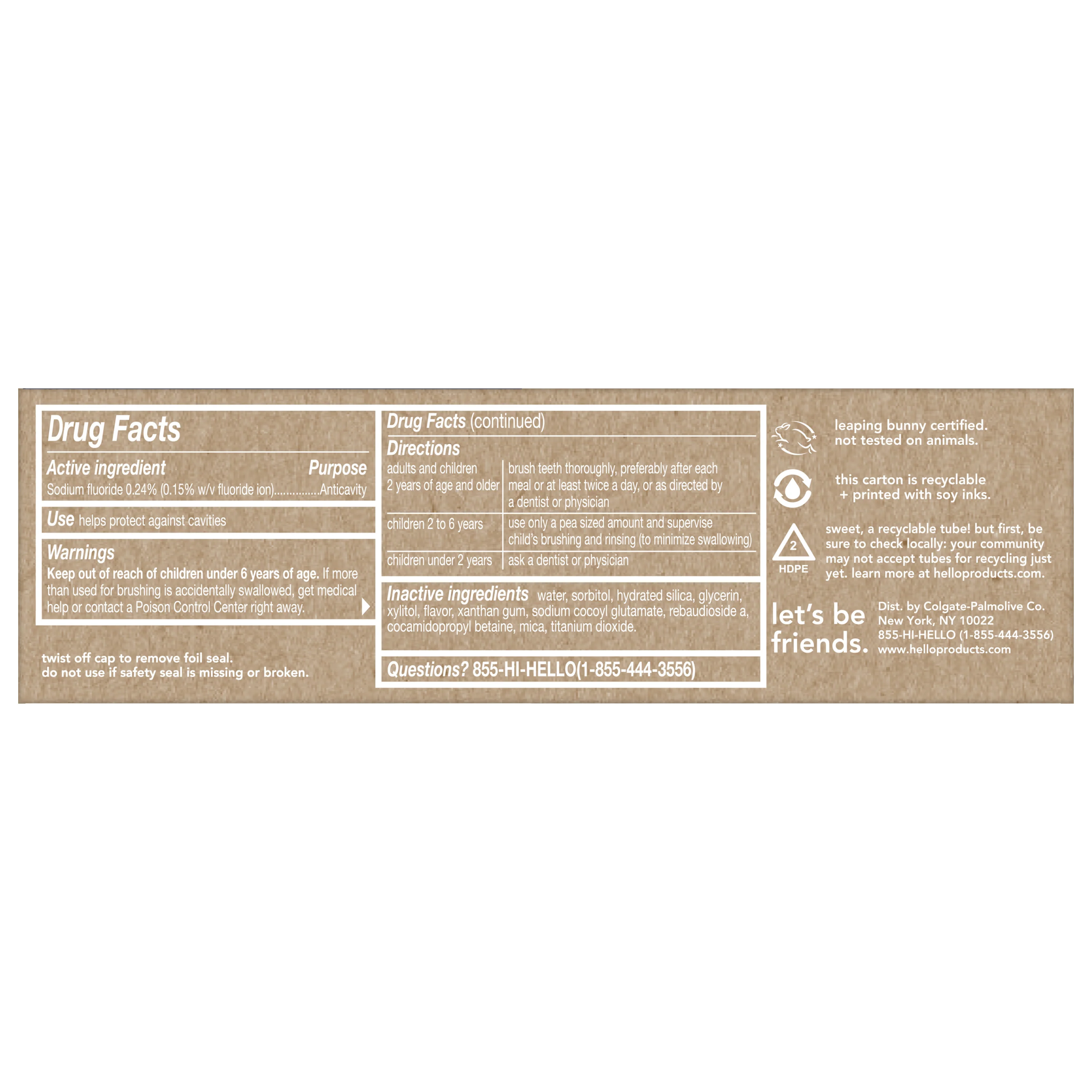 hello kids dragon dazzle blue raspberry fluoride toothpaste - Image 9