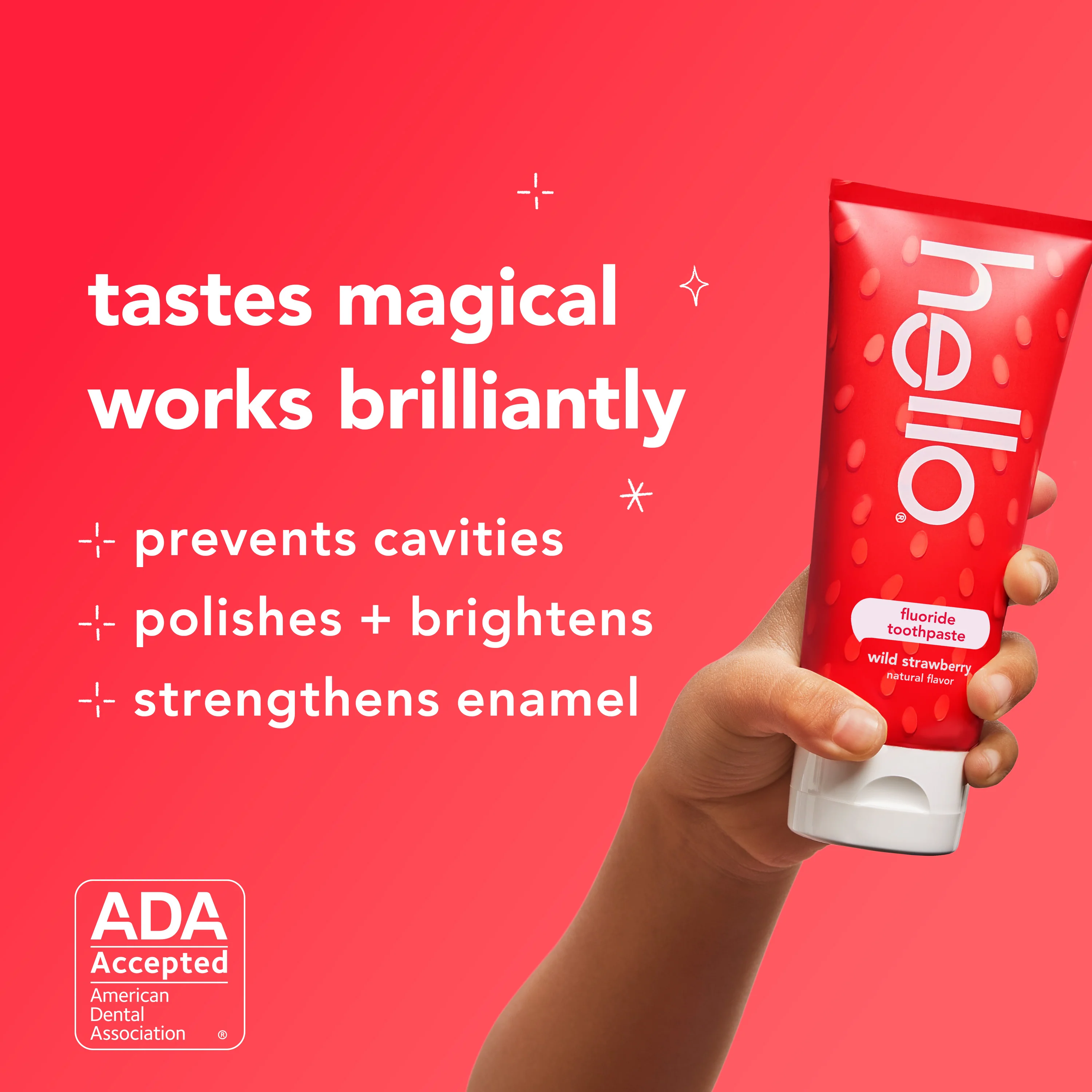 hello kids natural wild strawberry fluoride toothpaste - Image 4