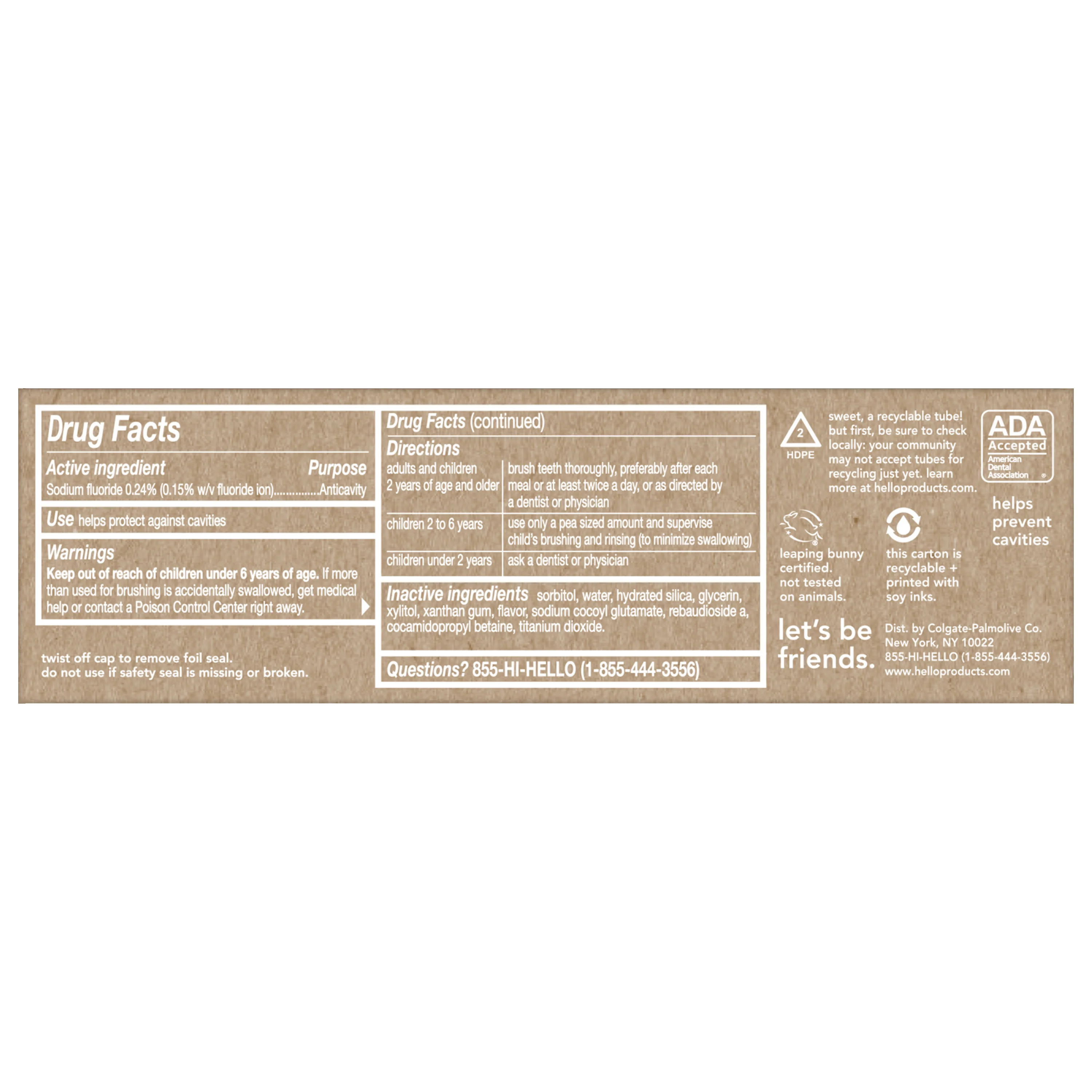 hello kids natural wild strawberry fluoride toothpaste - Image 7