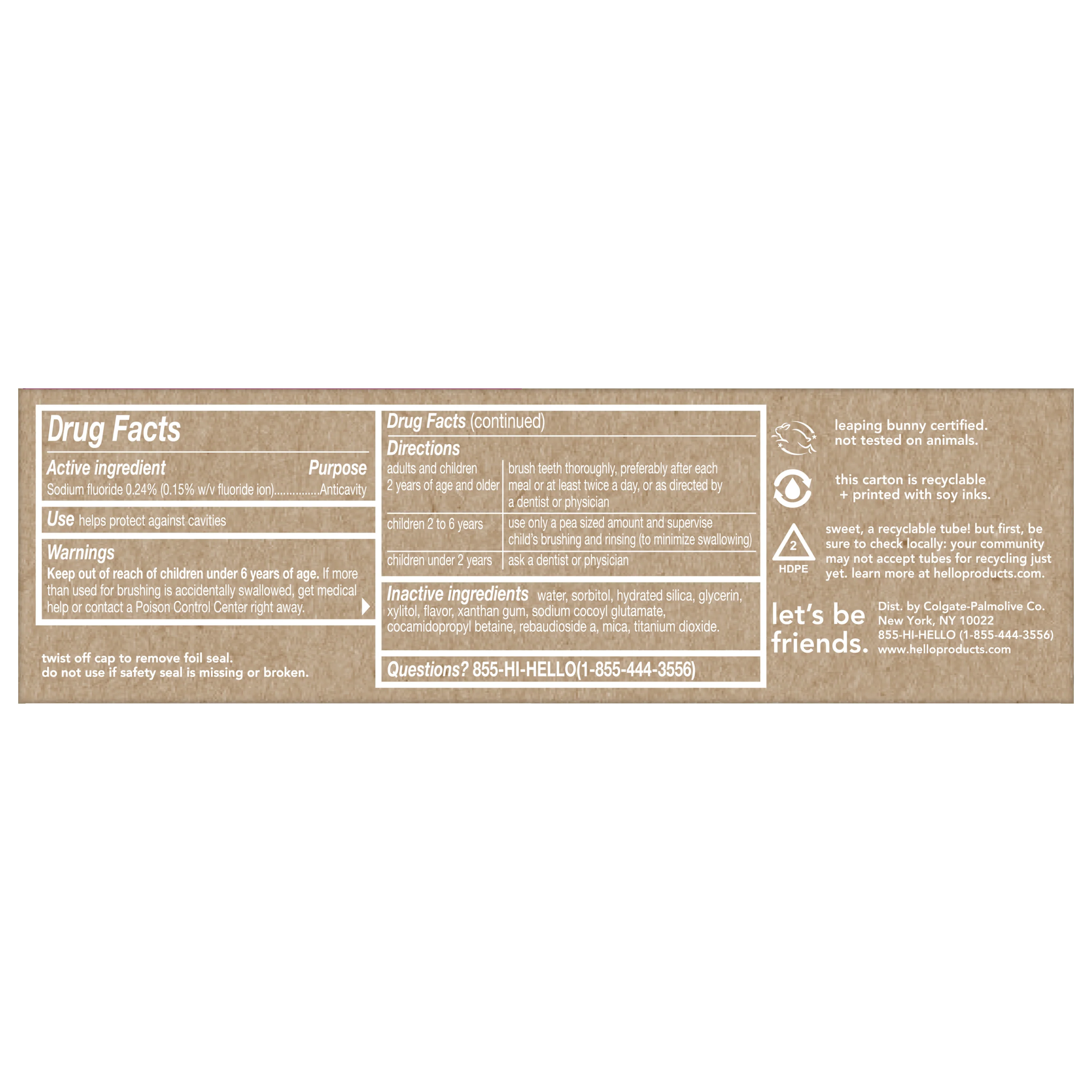 hello kids unicorn sparkle fluoride toothpaste - Image 9