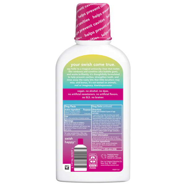 hello kids unicorn splash fluoride mouthwash - Image 6