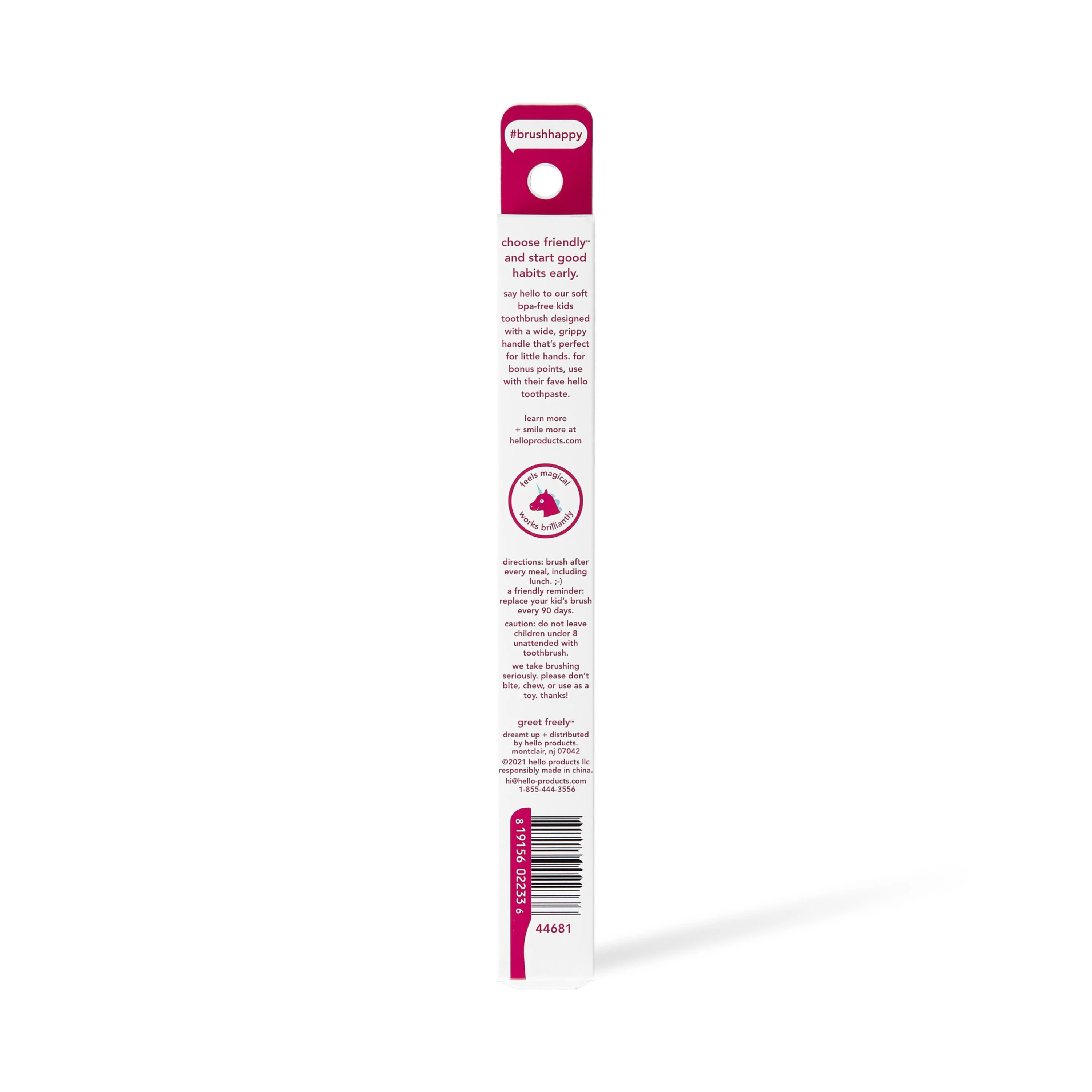 hello unicorn soft kids toothbrush - Image 6