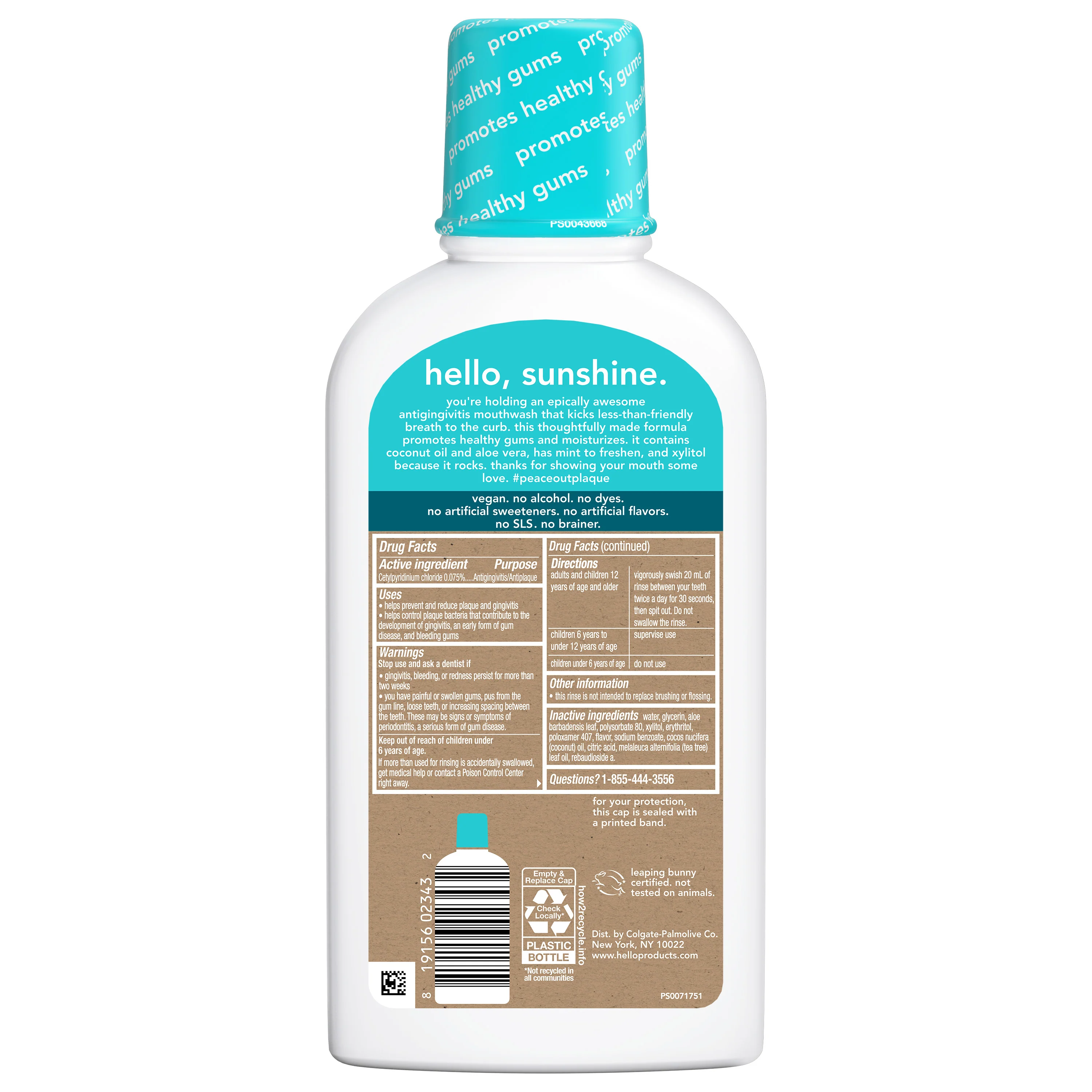 hello peace out, plaque antigingivitis mouthwash - Image 7