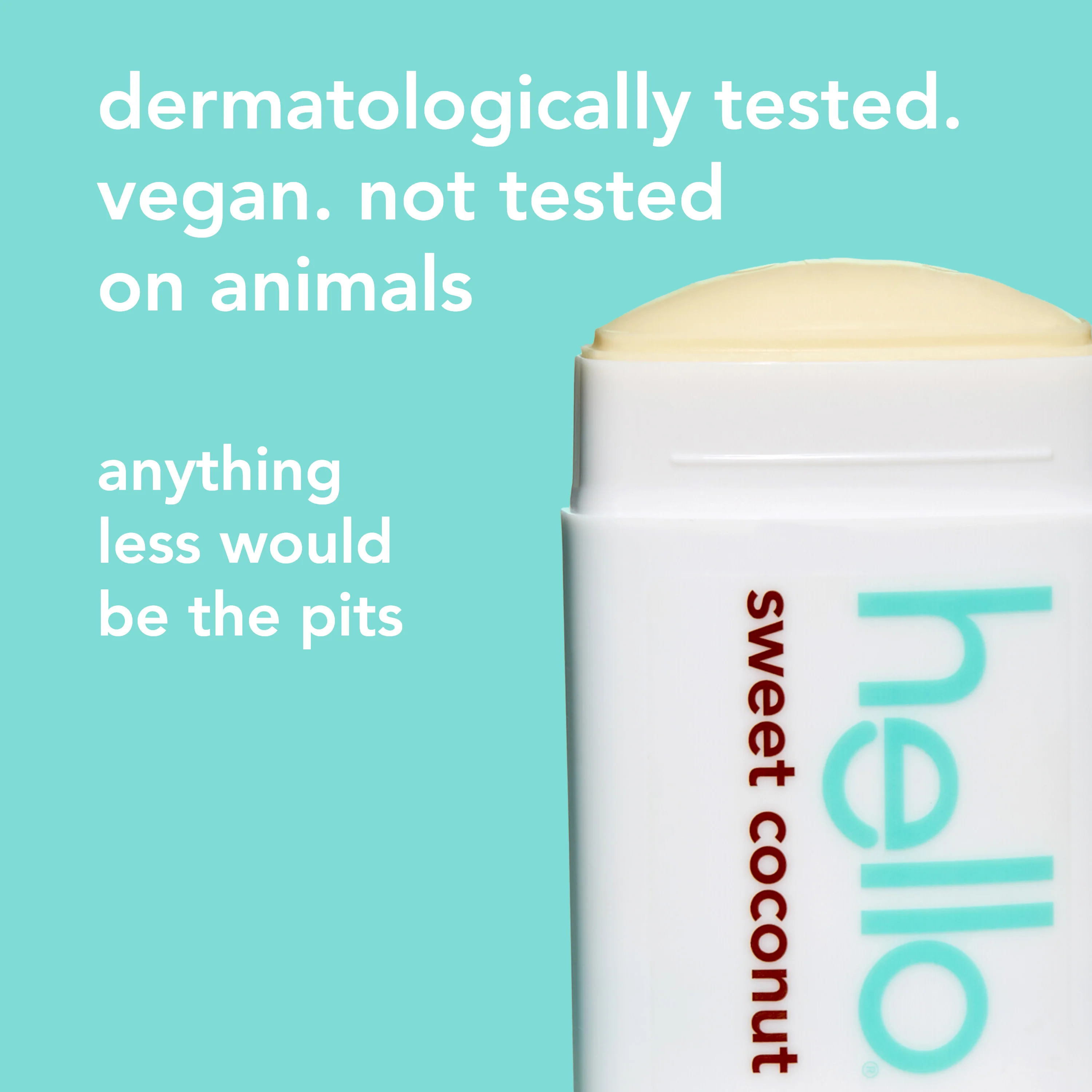 hello sweet coconut aluminum free deodorant with shea butter - Image 5