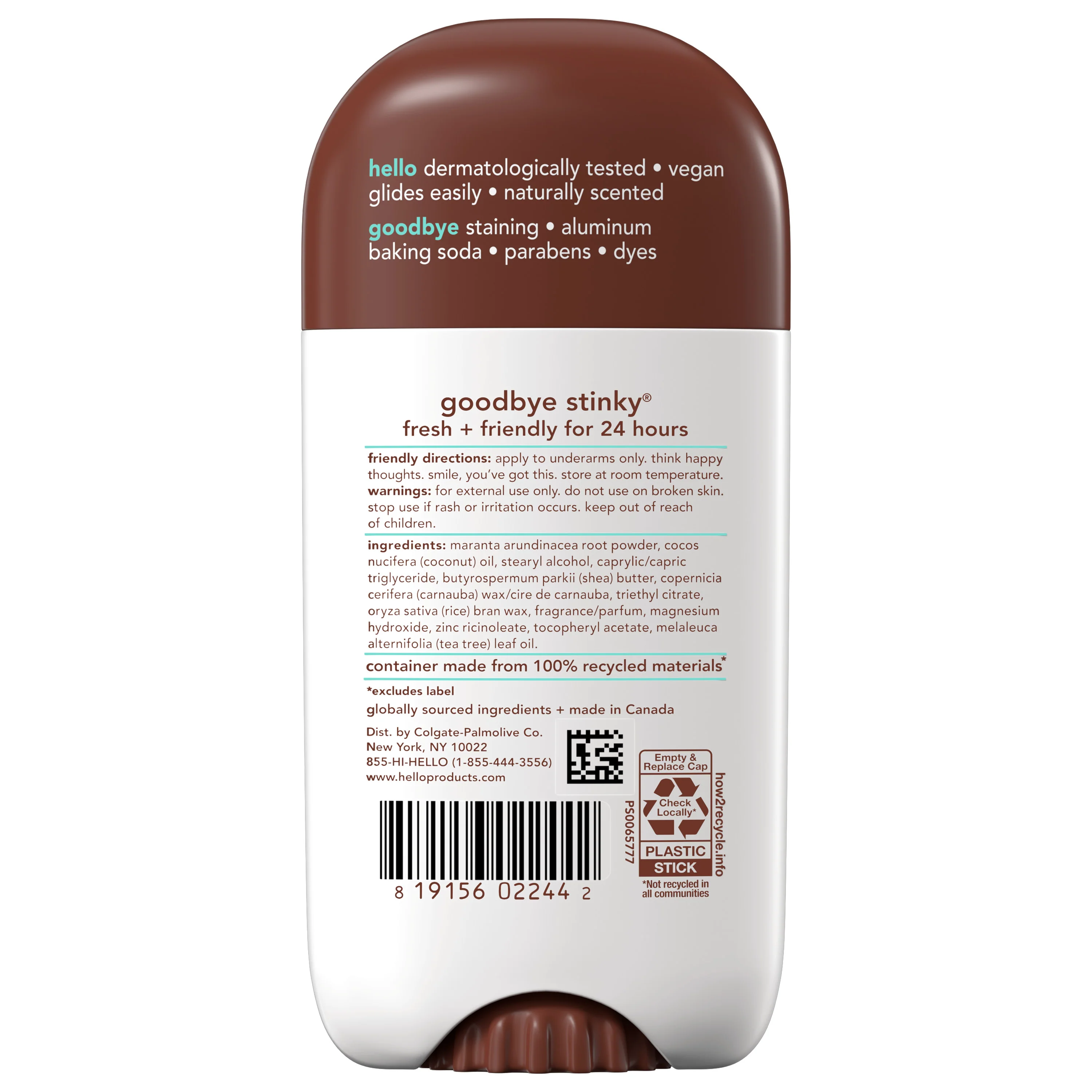 hello sweet coconut aluminum free deodorant with shea butter - Image 7