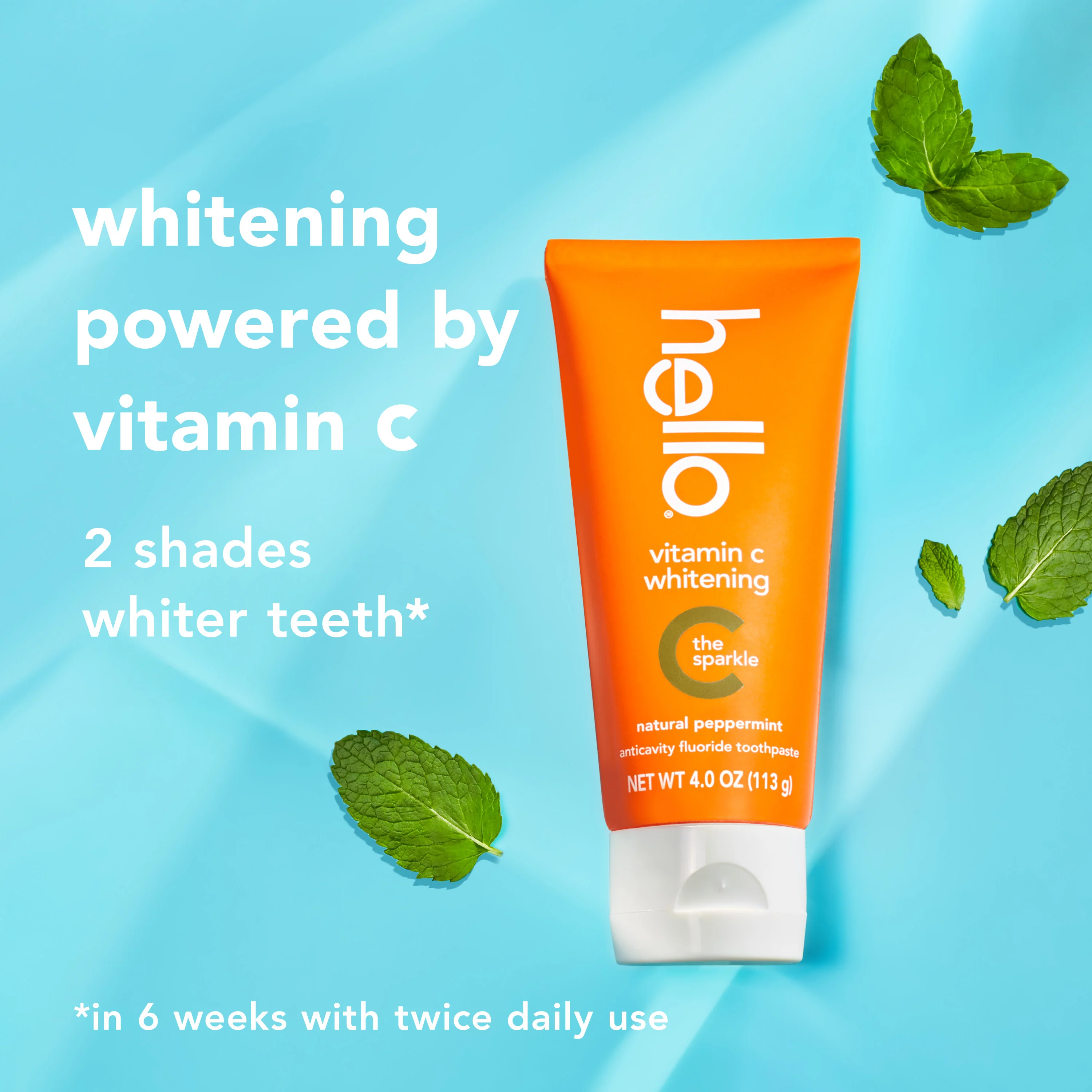 hello vitamin c whitening toothpaste with fluoride - Image 5
