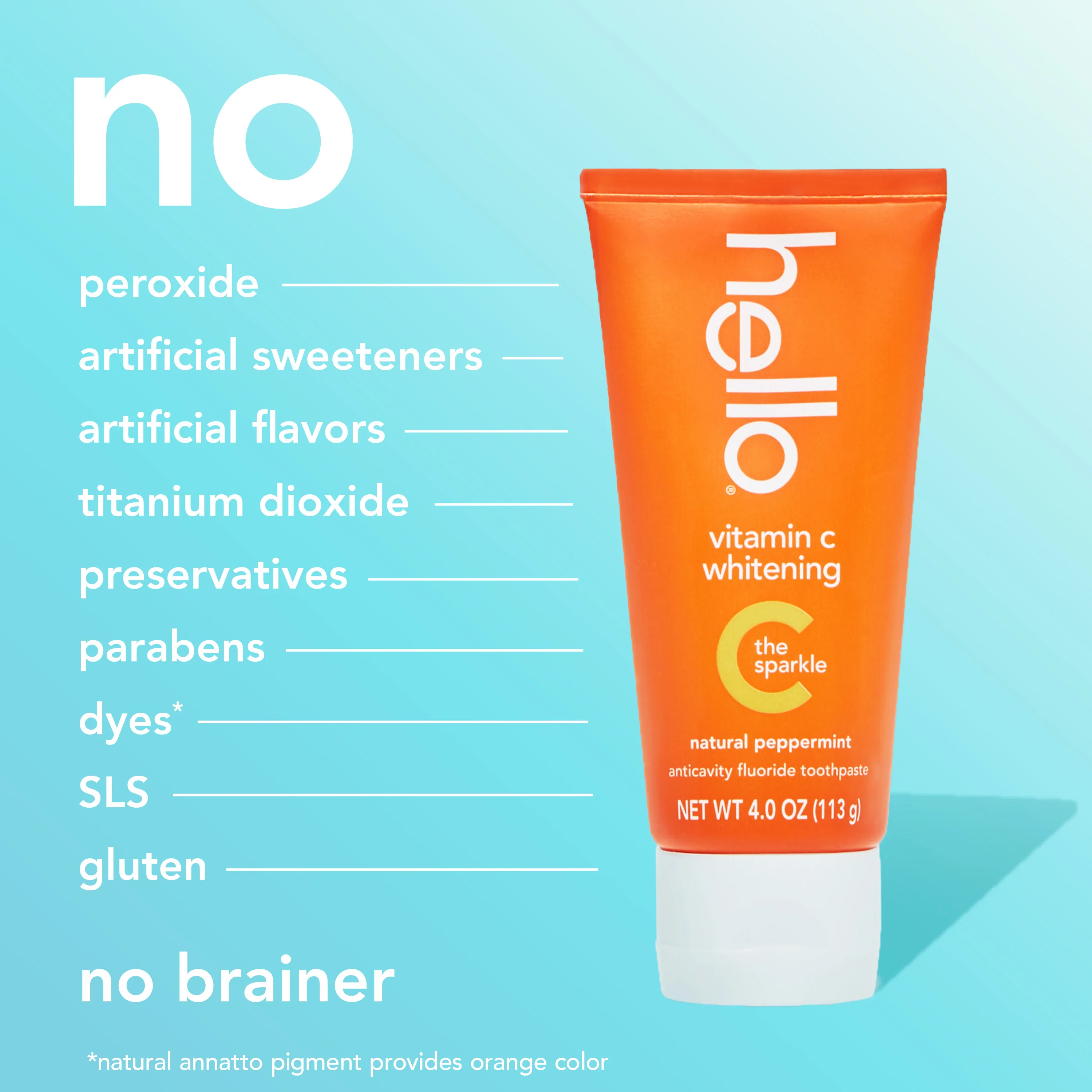 hello vitamin c whitening toothpaste with fluoride - Image 8